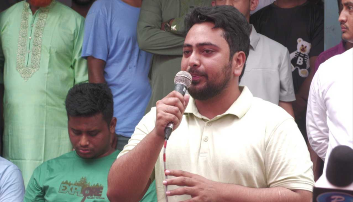 ভারতের তাবেদারী নয়, দেশ চালাবে বাংলাদেশপন্থিরা: নাহিদ ইসলাম ভারতের তাবেদারী নয়, দেশ চালাবে বাংলাদেশপন্থিরা: নাহিদ ইসলাম