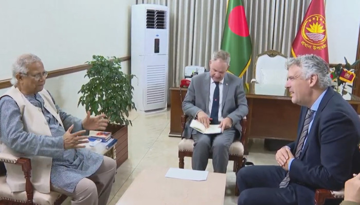 নির্বাচন প্রস্তুতি ও রোহিঙ্গা সংকট নিয়ে প্রধান উপদেষ্টার সঙ্গে ডাচ রাষ্ট্রদূতের কথোপকথন