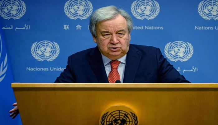 বিশ্বকে ইসরায়েলের হুমকিতে ভীত না হওয়ার আহ্বান জাতিসংঘ মহাসচিব গুতেরেসের