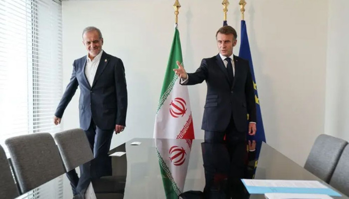 নিউইয়র্কে ম্যাক্রোঁ–পেজেশকিয়ান বৈঠক: পারমাণবিক চুক্তি নিয়ে আশাবাদ ফ্রান্সের