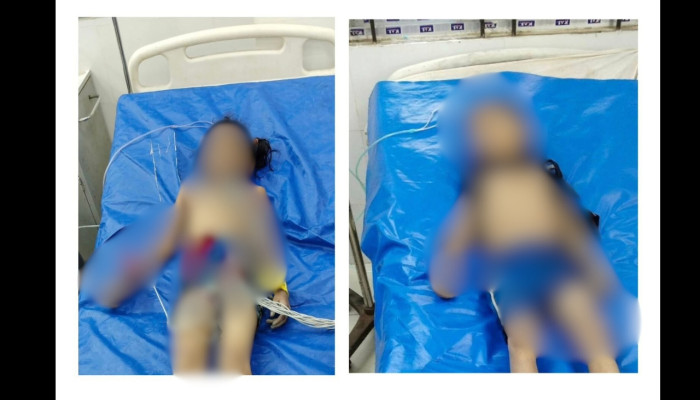 পেকুয়ায় খালার বাড়িতে বেড়াতে এসে লাশ হয়ে ফিরল দুই শিশু