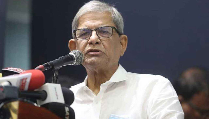 বক্তব্য নিয়ে বিতর্কে ব্যাখ্যা দিলেন মির্জা ফখরুল