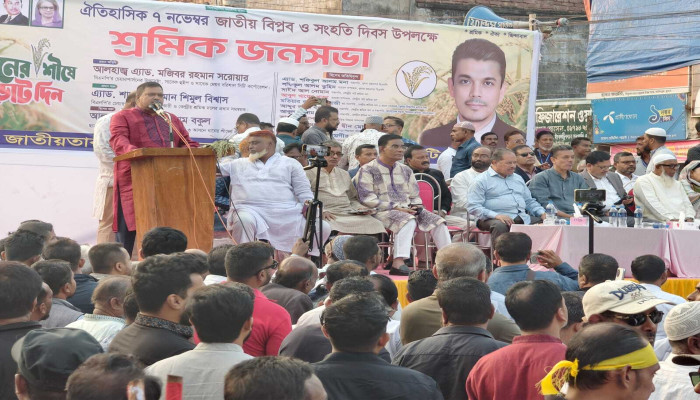 খুলনায় শ্রমিক সমাবেশ: ২৫ পাটকল পুনরায় চালুসহ ন্যায্য দাবিতে বক্তাদের আহ্বান