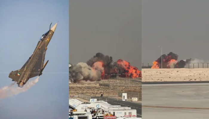 দুবাই এয়ার শোতে ভারতীয় ‘তেজস’ যুদ্ধবিমান বিধ্বস্ত, পাইলট নিহত