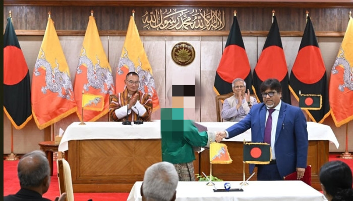 বাংলাদেশ–ভুটান স্বাস্থ্যকর্মী নিয়োগ ও ইন্টারনেট সংযোগে দুই বড় চুক্তি