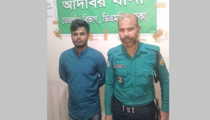 আদাবরে ছিনতাই চক্রের মূলহোতা ‘চোরা রুবেল’ গ্রেফতার