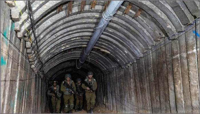 রাফার সুড়ঙ্গে আটকা প্রায় ৪০ হামাস যোদ্ধা নিহত হয়েছে দাবি ইসরায়েলের