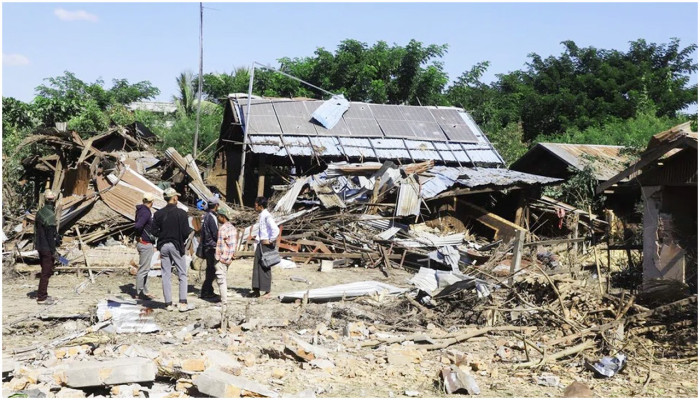 মিয়ানমারে জান্তার বিমান হামলায় নিহত অন্তত ১৮, আহত ২০