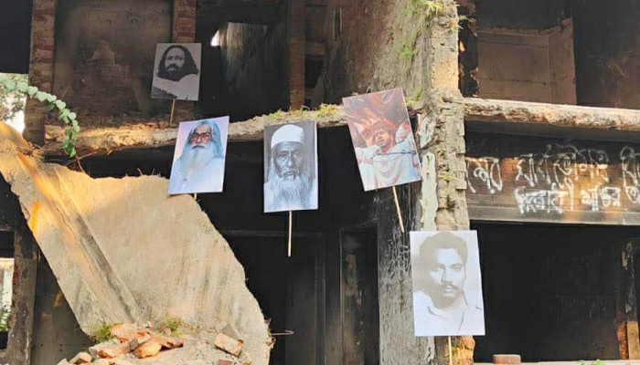 ভাসানী, হাদি, সিরাজ শিকদার ও মেজর জলিলকে স্মরণ করে বিজয় দিবসের র‍্যালি