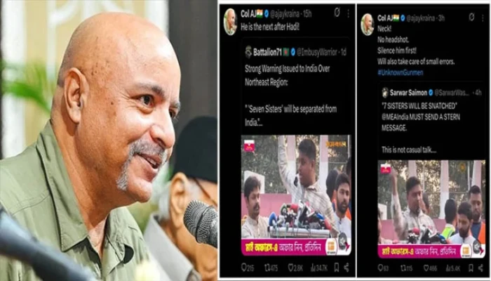 হাসনাত আবদুল্লাহকে হত্যার প্রকাশ্য হুমকি ভারতীয় সাবেক সেনা কর্মকর্তার! তোলপাড় সোশ্যাল মিডিয়া