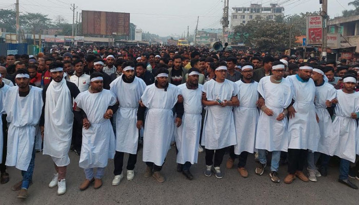 ঝিনাইদহ-৪ আসনে রাশেদ খাঁনকে অবাঞ্ছিত ঘোষণা, প্রার্থী বদলের দাবিতে বিএনপির বিক্ষোভ