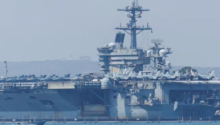 মধ্যপ্রাচ্যে মার্কিন বিমানবাহী রণতরী মোতায়েন, উত্তেজনা চরম  শিখরে