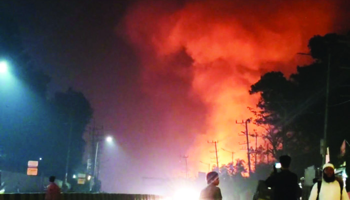 কক্সবাজারে নবনির্মিত গ্যাস স্টেশনে বিস্ফোরণ, দগ্ধ ১৫