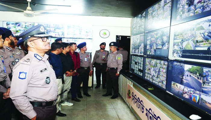 নগরের গুরুত্বপূর্ণ পয়েন্টগুলো সার্বক্ষণিক নজরদারির আওতায়