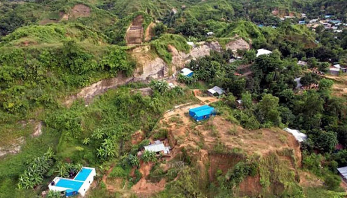 চার দশকে পাহাড় কেটে হাজার কোটি টাকার প্লট বাণিজ্য