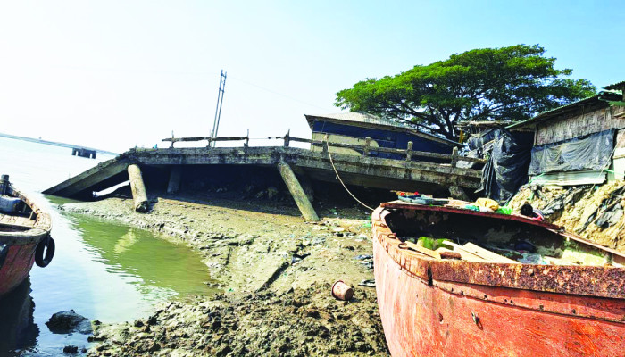 ভাঙা জেটি, সাড়ে ৭ বছর ধরে দুর্ভোগে উজানটিয়ার ২০ হাজার মানুষ