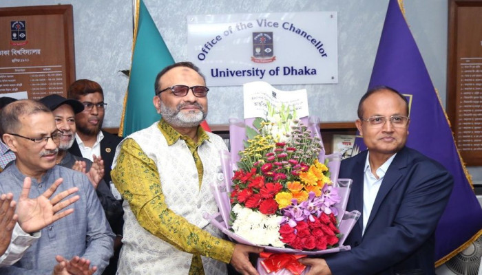 ঢাকা বিশ্ববিদ্যালয়ের নতুন উপাচার্য ড. এ বি এম ওবায়দুল ইসলাম