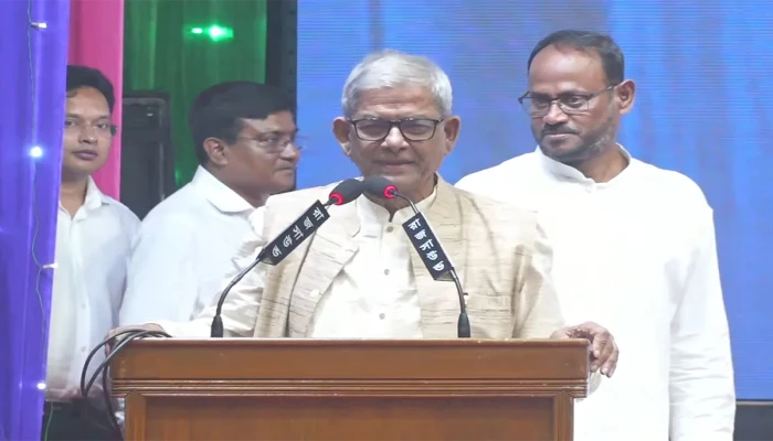 স্বাধীনতাবিরোধী সেই অপশক্তি নতুন চেহারায় হাজির হয়েছে: মির্জা ফখরুল