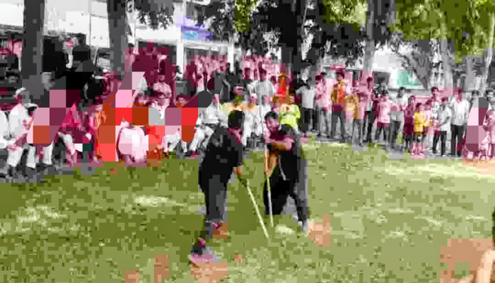 চরভদ্রাসনে পহেলা বৈশাখে লাঠিখেলার বর্ণিল আয়োজন