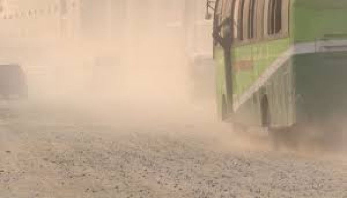 দূষণের তালিকায় আবারও শীর্ষ দশে ঢাকা, আজ অবস্থান ষষ্ঠ