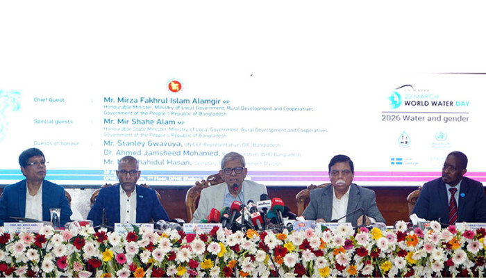 ভূগর্ভস্থ পানির অতিরিক্ত ব্যবহার ঢাকার জন্য বড় ঝুঁকি: মির্জা ফখরুল