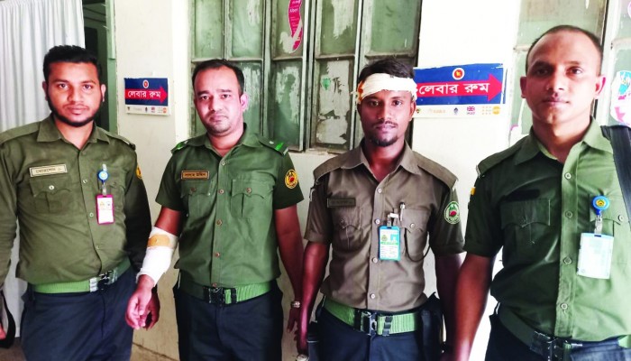 অবৈধ বালু উত্তোলনের বিরুদ্ধে অভিযানকালে হামলা, ইউএনও ওসিসহ আহত ১৫