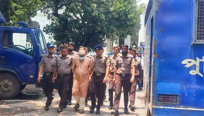 আবু সাঈদ হত্যা মামলার প্রধান সাজাপ্রাপ্ত আসামি বেরোবির সাবেক ভিসি হাসিবুর রশিদ ট্রাইব্যুনালে হাজির