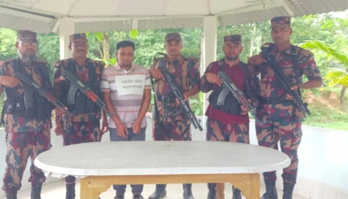 মৌলভীবাজারে অবৈধ অনুপ্রবেশের অভিযোগে ভারতীয় নাগরিক আটক
