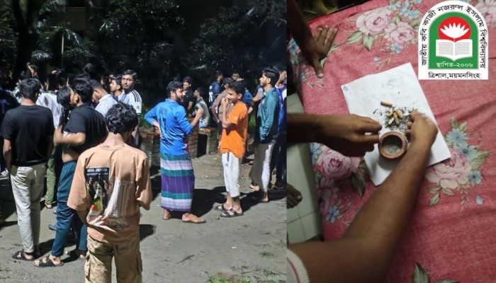 জাককানইবিতে গাঁজা সেবনের অভিযোগ থেকে সংঘর্ষ, সিনিয়র-জুনিয়র দুই শিক্ষার্থী আহত