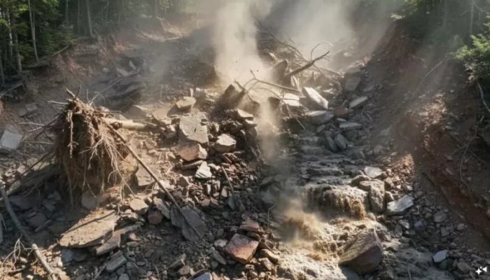 চীনে প্রবল দুর্যোগ: কানসুতে ভয়াবহ ভূমিধসে ১৬ জন নিখোঁজ, বজ্রঝড়ে নিহত ৮ ও আহত ২৭৫