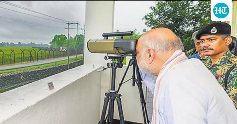 সীমান্ত সুরক্ষায় আধুনিক প্রযুক্তি ও কড়া নজরদারি: শিলিগুড়িতে অমিত শাহ