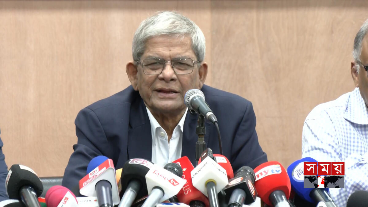 বছরের শেষেই হতে পারে স্থানীয় সরকার নির্বাচন: মির্জা ফখরুল