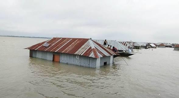 কুড়িগ্রামে বন্যা পরিস্থিতি অপরিবর্তিত, তীব্র হচ্ছে নদীভাঙনের ঝুঁকি