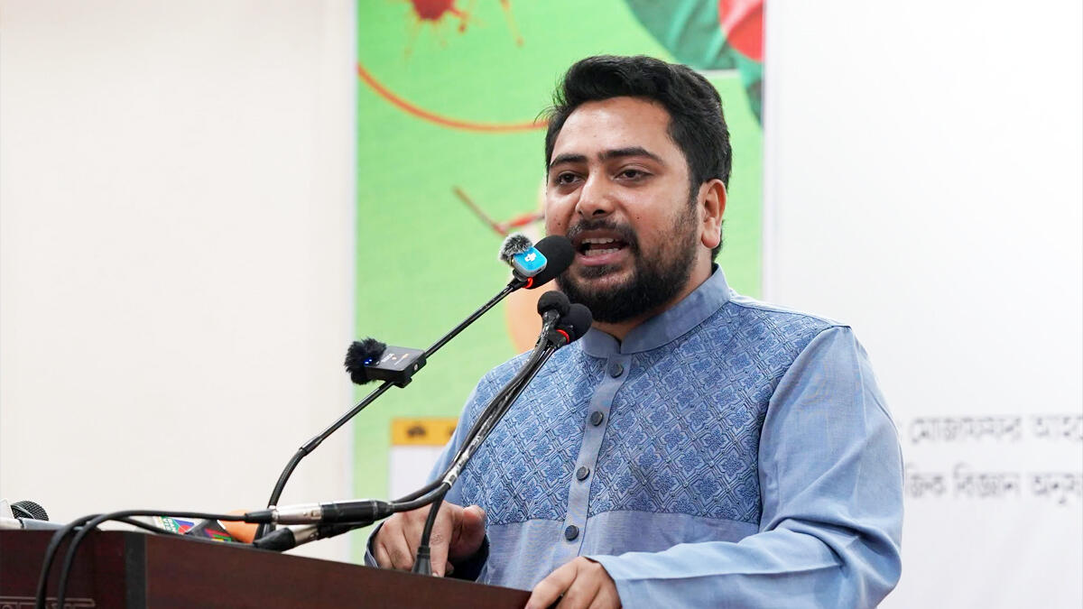 ২৮ জুলাইয়ের ঘটনা নিয়ে নাহিদ ইসলামের বক্তব্যে বিতর্ক