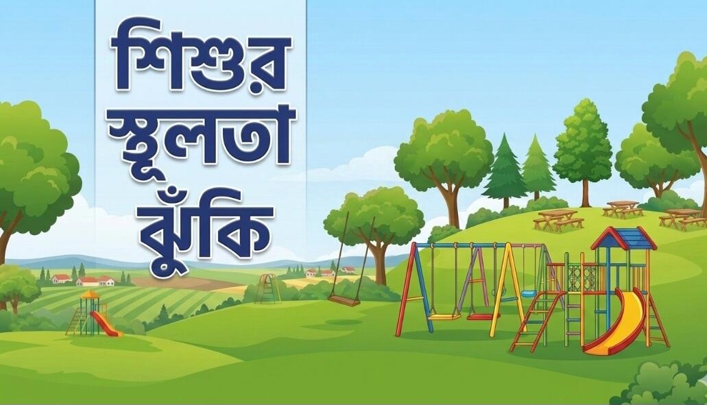 খেলাধুলার অভাব, ঘরে বসে থাকা হতে পারে শিশুর স্থূলতার কারণ