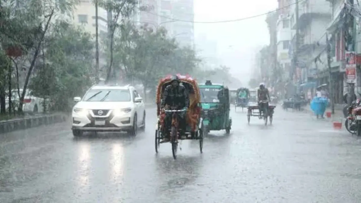 সারাদেশে বৃষ্টি ও বজ্রবৃষ্টির পূর্বাভাস