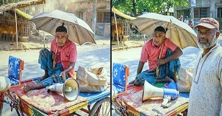 ভোলাহাটে অসুস্থ বড় ভাইকে নিয়ে ভিক্ষাবৃত্তি, আয়ের অর্ধেক ভাগের চুক্তি