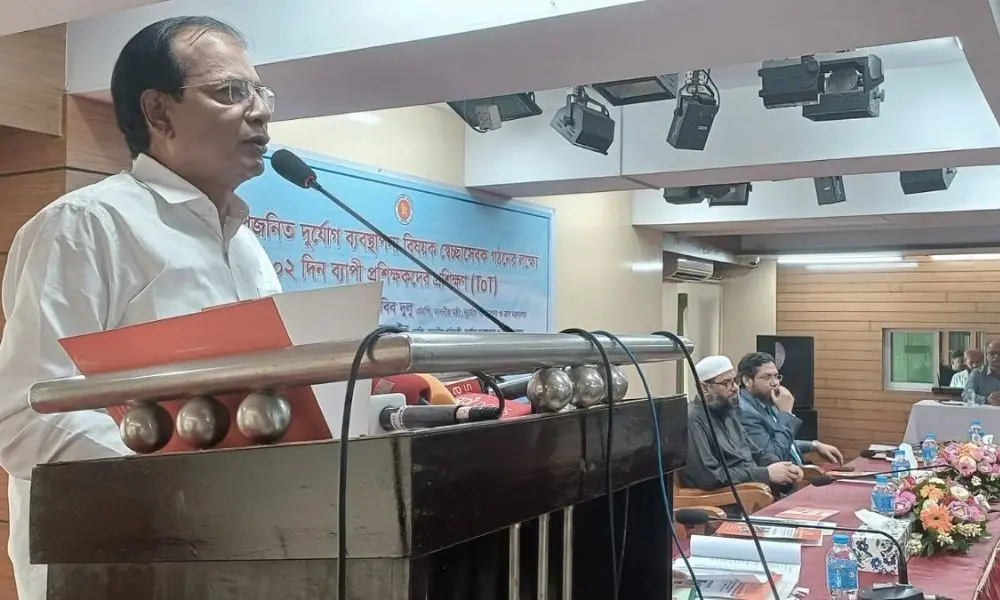 দুর্যোগ মোকাবেলায় ১ লাখ স্বেচ্ছাসেবক প্রস্তুত করছে সরকার