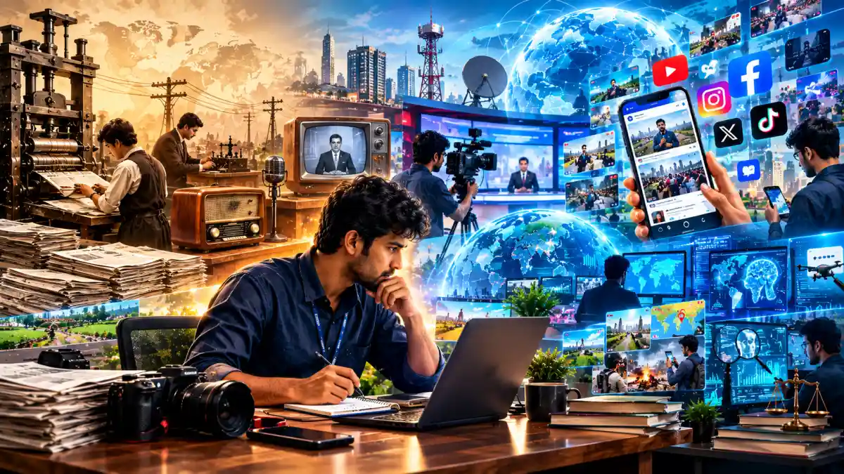 প্রযুক্তির বিবর্তন ও সাংবাদিকতার রূপান্তর