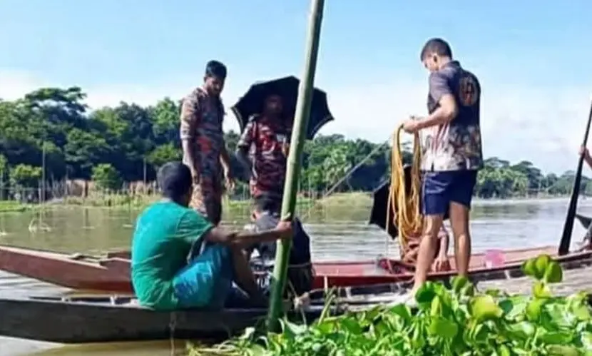 ভাঙ্গায় কুমার নদীতে নেমে কৃষক নিখোঁজ, ৬ ঘণ্টা পরও মেলেনি সন্ধান