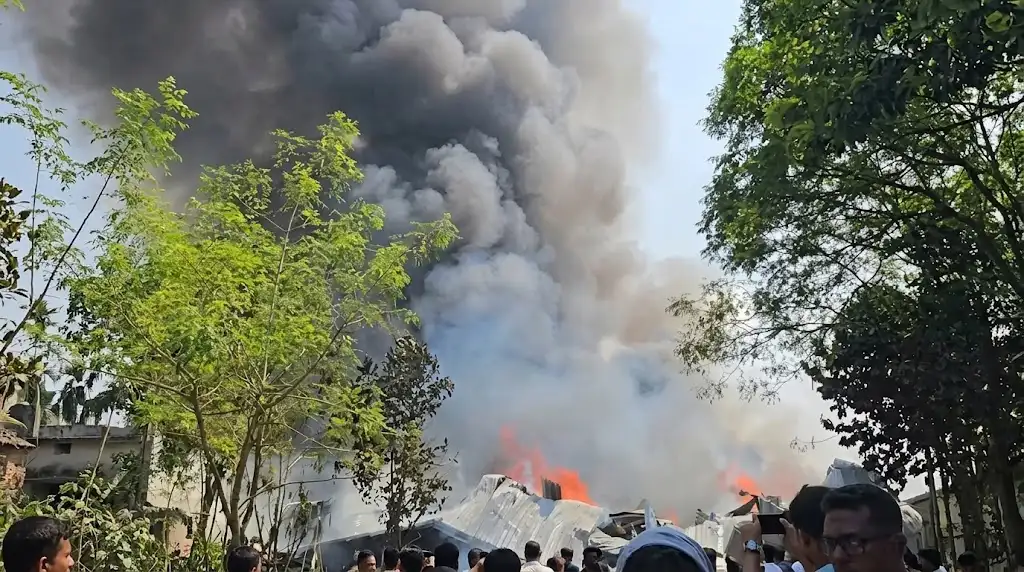 গাজীপুরে সুপ্রিম গার্মেন্টসের আগুন নিয়ন্ত্রণে, ক্ষয়ক্ষতি অজানা