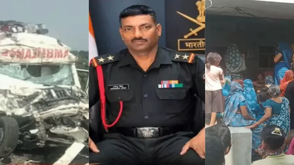 ভারতে সেনাসদস্যের মরদেহবাহী অ্যাম্বুলেন্স দুর্ঘটনায় পরিবারের ৩ সদস্যসহ