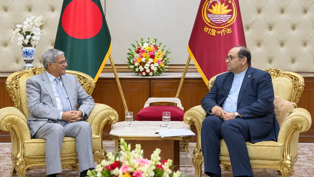 রাষ্ট্রপতির সঙ্গে ইরানের রাষ্ট্রদূতের সাক্ষাৎ