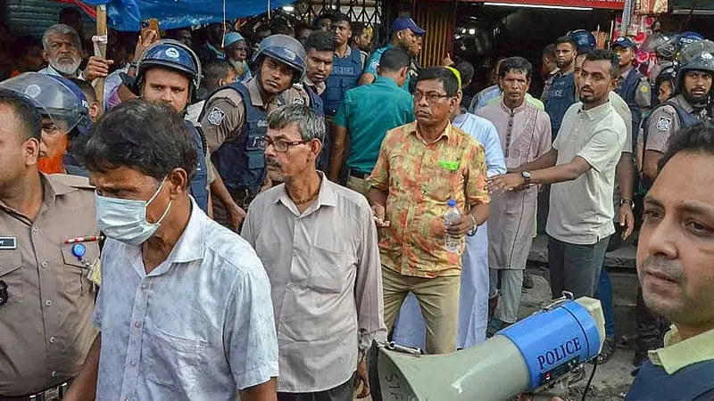 জাসদ কার্যালয় থেকে আটক ২৭ জনকে ৫৪ ধারায় কারাগারে