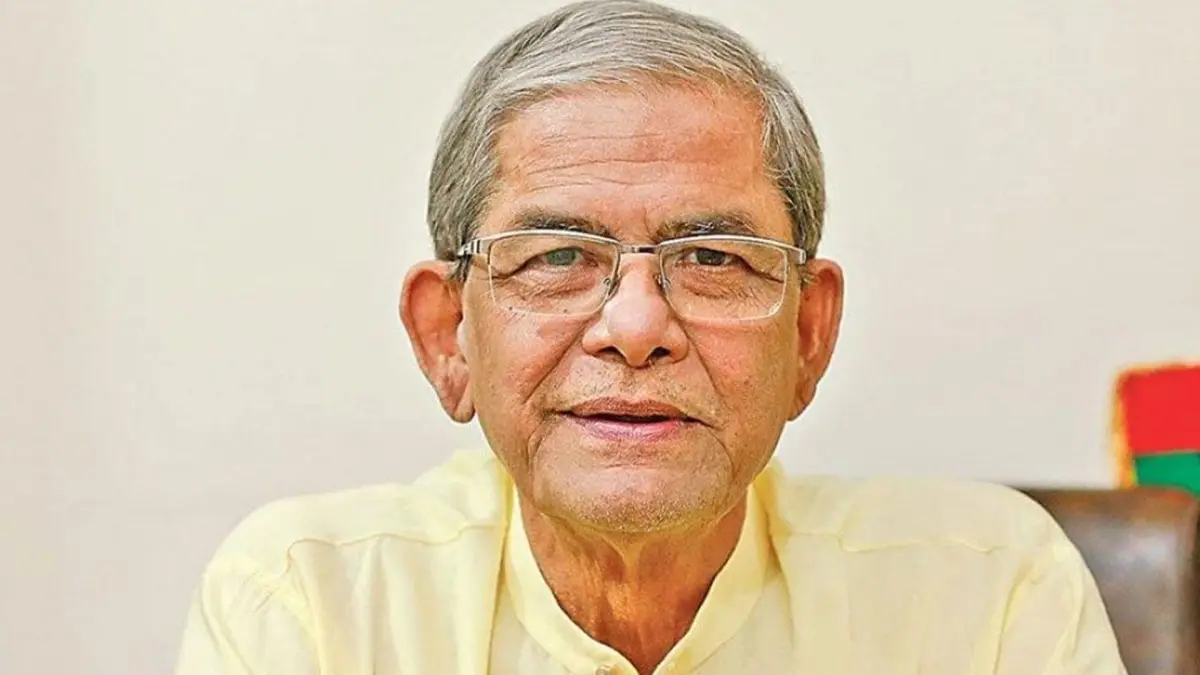 পৌর চেয়ারম্যান থেকে রাষ্ট্রপতি মির্জা ফখরুলের পথচলা