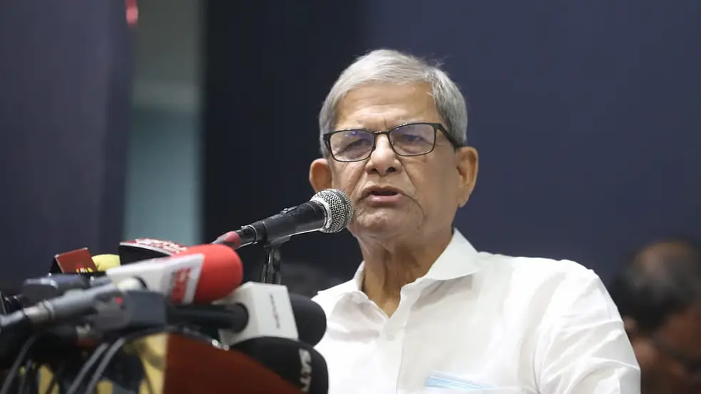 রাষ্ট্রপতি নির্বাচনের আগের রাতে মির্জা ফখরুলের বাসায় উপচে পড়া ভিড়