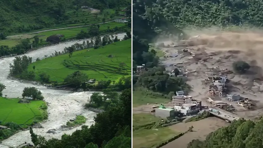 নেপালের বন্যায় চোখের পলকে নিশ্চিহ্ন সাংবাদিক অর্জুনের শৈশবের গ্রাম