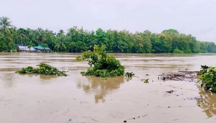 ভারী বৃষ্টিতে আরও পাঁচ জেলায় বন্যার শঙ্কা