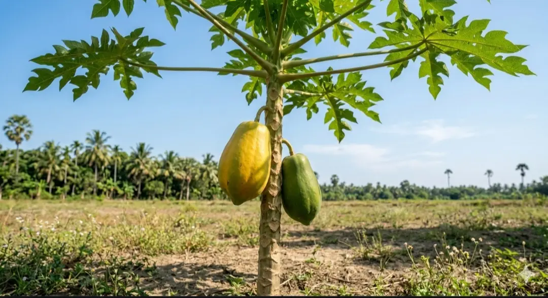 বাড়ির আঙিনায় লাগানো পেঁপে গাছ হতে পারে আপনার পরিবারের পুষ্টির উৎস