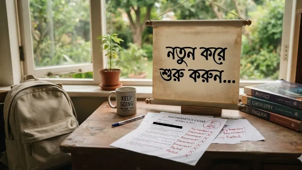 পরীক্ষায় ভালো না করা মানেই ব্যর্থতা নয়: নতুন করে এগিয়ে যেতে পারেন